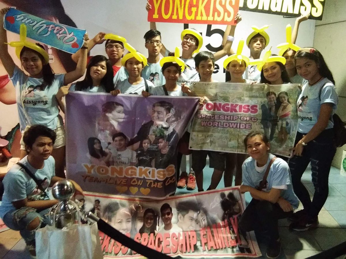 adminYONGKISS's tweet photo. Nkaka kau ng puso team bait go go guys. Congrats queen @delavinkisses  @iamyongm_ 
@gilbert_delavin
@carrie.delavin

#NationalKissesDay https://t.co/n3driBvCsH