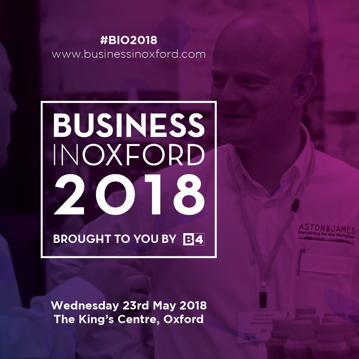 B4_Community's tweet image. #BIO2018 Exhibition Stands selling fast – get yours today! See more here: businessinoxford.com/exhibit.html