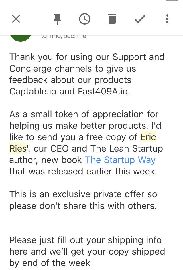 Iqbalrofficial's tweet image. OMG @captable_io! This book just traveled half way across 🌏 to reach me😱! Thanks @ericries. Best #customerservice ever! #captablemanagement