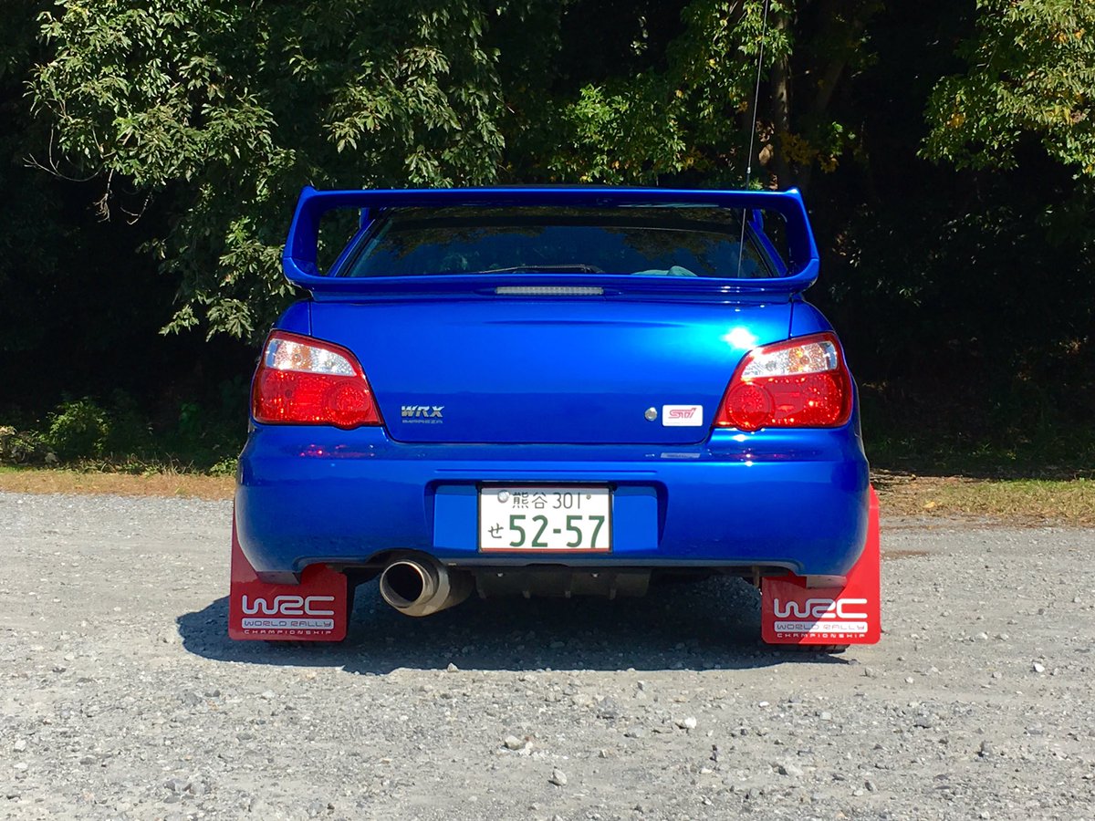 GDA GDB STI製マッドフラップ