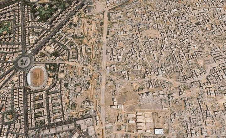 دمشق.. مناطق المعارضة ومناطق النظام لا تحتاج إلى شرح Damascus oppositions areas compared to Regime areas