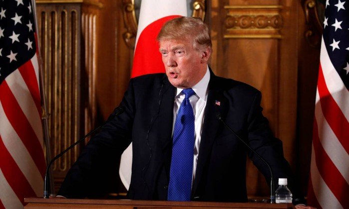 JornalOGlobo's tweet photo. Para Trump, ataque no Texas não é resultado de política de armas. https://t.co/9Uf6yF6ZhD https://t.co/cWYFXm4jn4