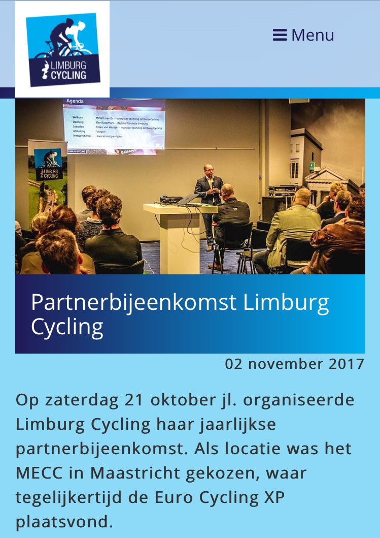 Download de partnerpresentatie van <a href="/LimburgCycling/">Limburg Cycling 🚴🏻‍♂️🚴🏼‍♀️</a> op de volgende pagina 👉🏻limburgcycling.com/actueel/partne…
