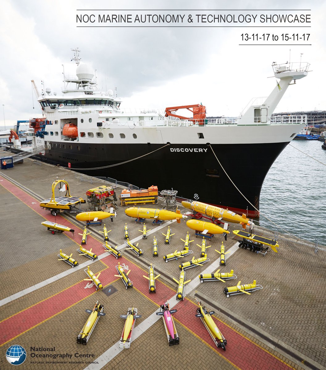 NOCnews's tweet photo. Just one week until our Marine Autonomy Technology Showcase (Nov 13-15). Don’t miss out - book now at https://t.co/9INro9TyiY #oceanrobots https://t.co/SWAUy0wL2A