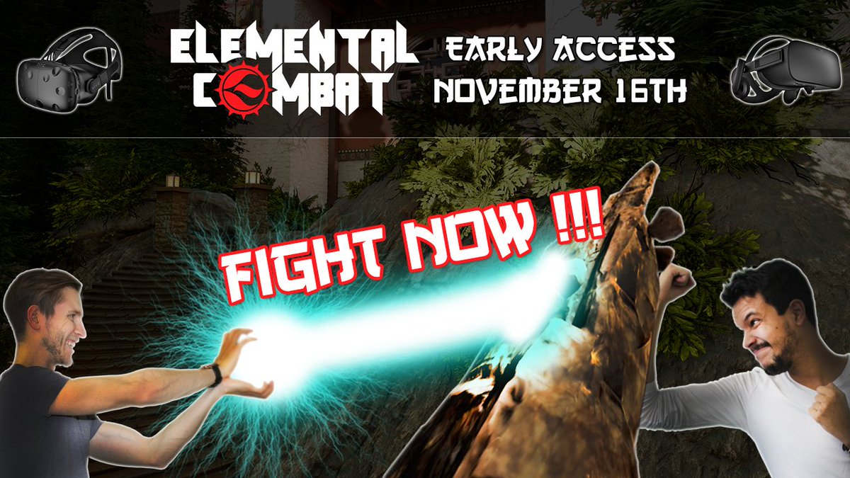 DavidGattig's tweet photo. #HAIKU
Only ten days left,
developers are crunching,
fixing all the bugs!
#VR #ElementalCombat https://t.co/qgQRL0zN0f