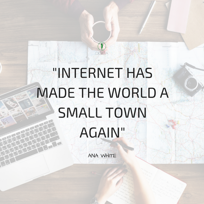 Digica_it's tweet photo. Talk to you friend in Australia, buy #online from EUA, walk through the streets of South Africa with #GoogleMaps! The #world is your oyster! https://t.co/Oom0uLbhuZ