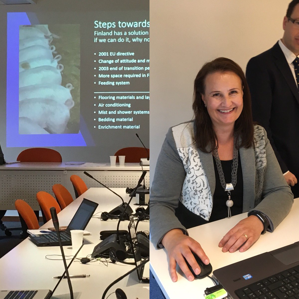 <a href="/TaruAntikainen/">Taru Antikainen</a> #telling <a href="/COPACOGECA/">COPA-COGECA</a> #thefinnishstroy #curlytails #antibioticfree #pigmeat <a href="/FoodFromFinland/">Food From Finland</a> #proudof #finnishfoodproducers