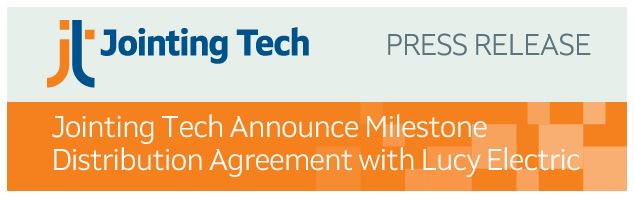 JointingTech's tweet photo. Hot off the press - Jointing Tech Announce Milestone Distribution Agreement with @Lucyelectric .  Find out more - https://t.co/9ncmDcUHjd https://t.co/s2k20kpnvb