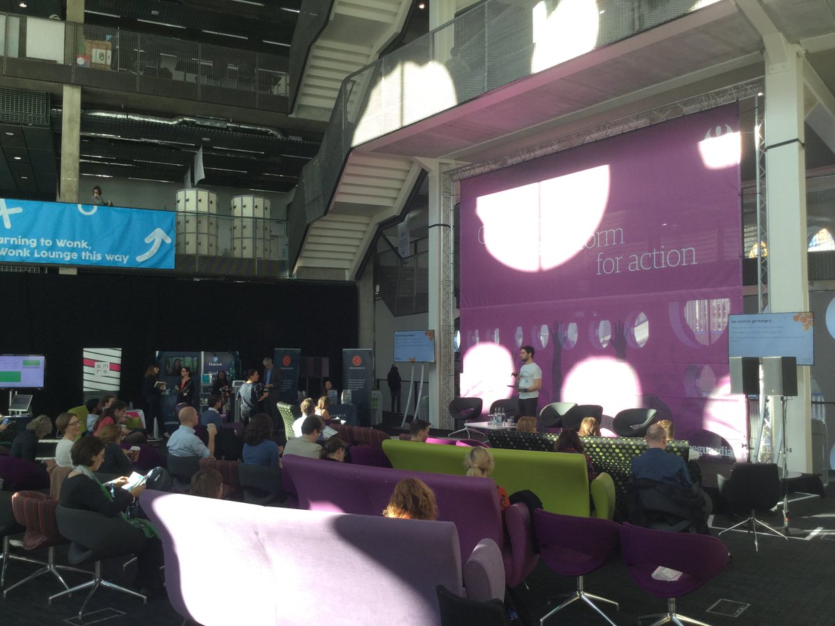 RavensbourneUK's tweet photo. Getting in the swing of things at #WonkFest17 🤩 Looking forward to two days of university related discussion https://t.co/GD9epx3Qj1 @Wonkhe https://t.co/rMJZXdKI72