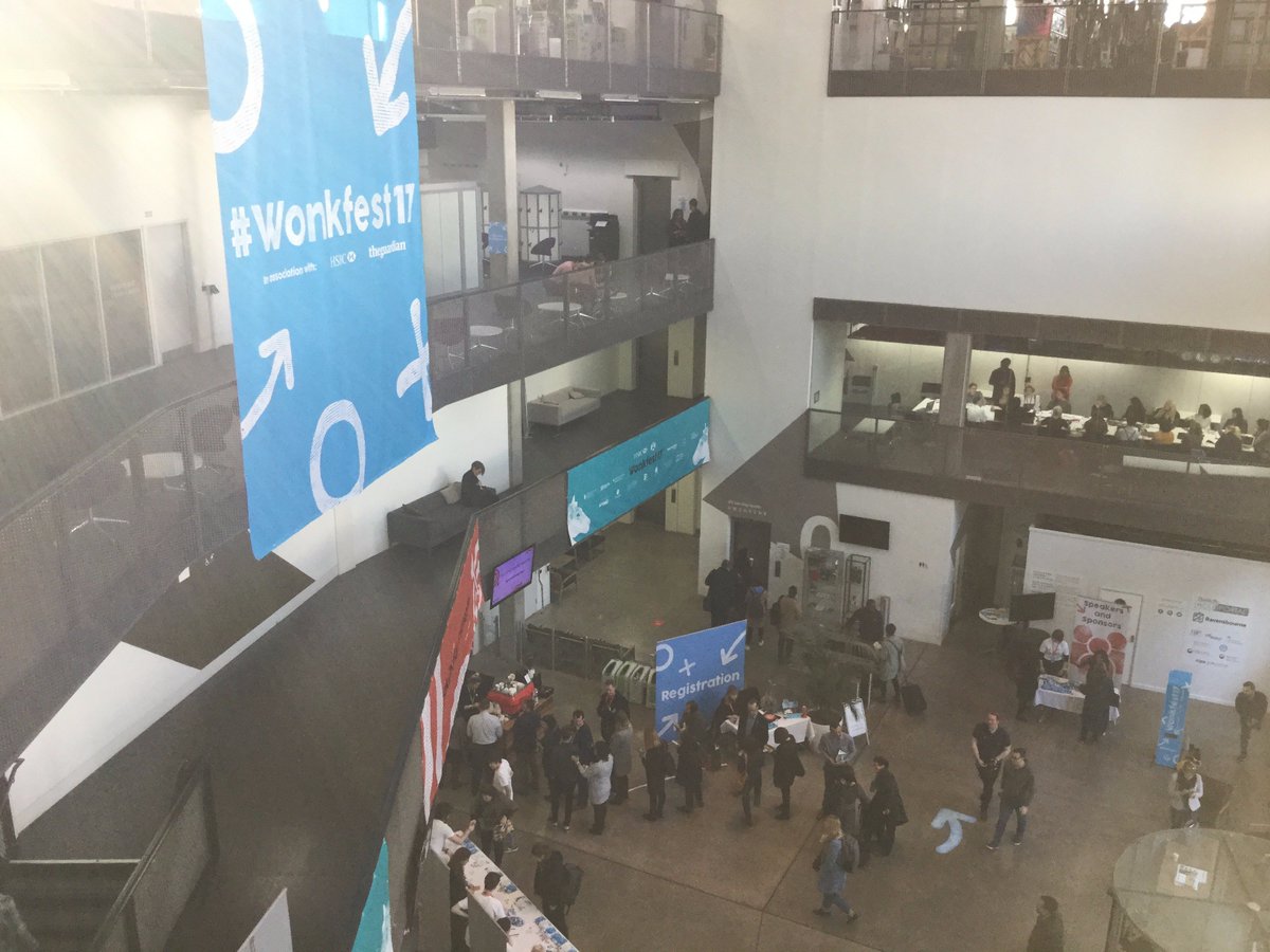 RavensbourneUK's tweet photo. Getting in the swing of things at #WonkFest17 🤩 Looking forward to two days of university related discussion https://t.co/GD9epx3Qj1 @Wonkhe https://t.co/rMJZXdKI72