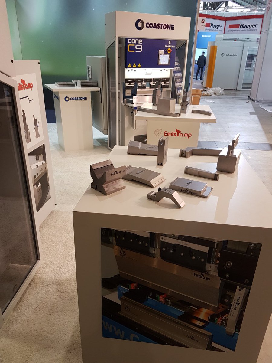 ATS_Blech's tweet photo. Visit us at #blechexpo @Messe_Stuttgart Hall 1 Booth 1602 - #coastone #ebrake #pressbrake #abkantpresse https://t.co/9LXAVD2CX9