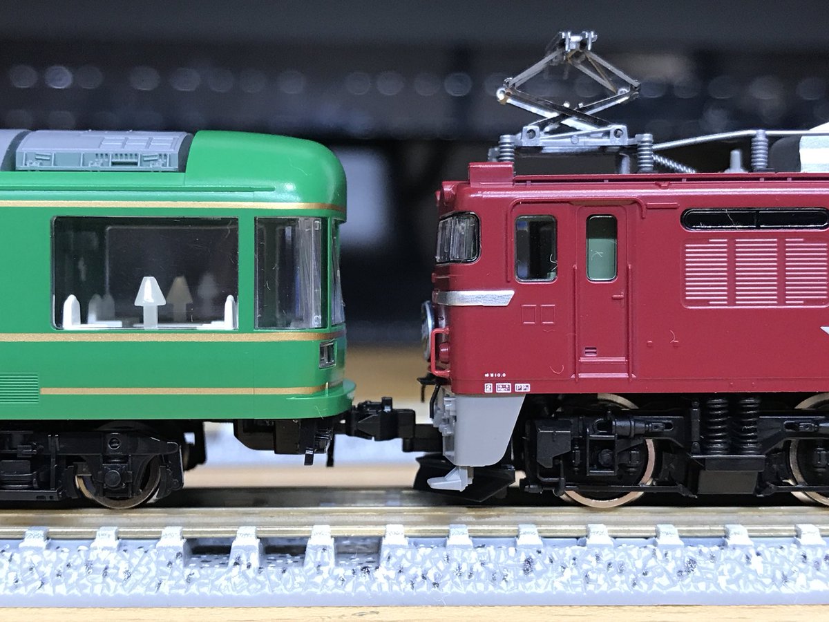 トミックスの92792:「夢空間北斗星」、試運転に向けてオシ25-901・マニ