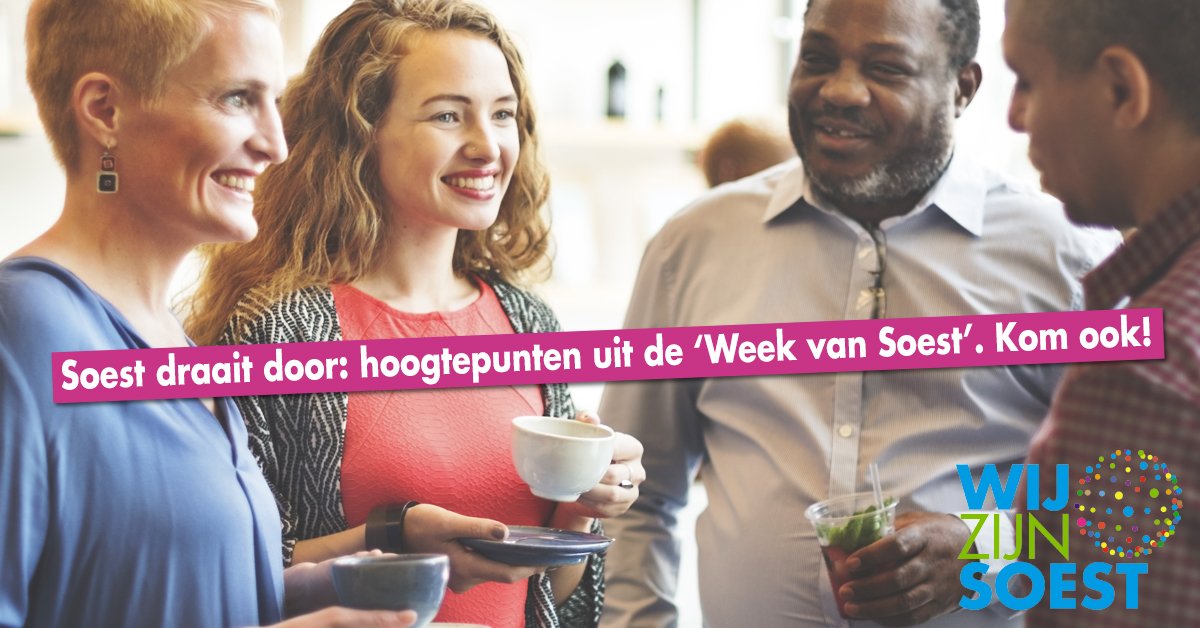 WijZijnS's tweet photo. Terugblik op de Week van Soest: 10 nov. van 15-17.00. Iedereen is welkom en de toegang is gratis #weekvansoest https://t.co/2jgC2LYXAD. https://t.co/ZXhwvDPcvX