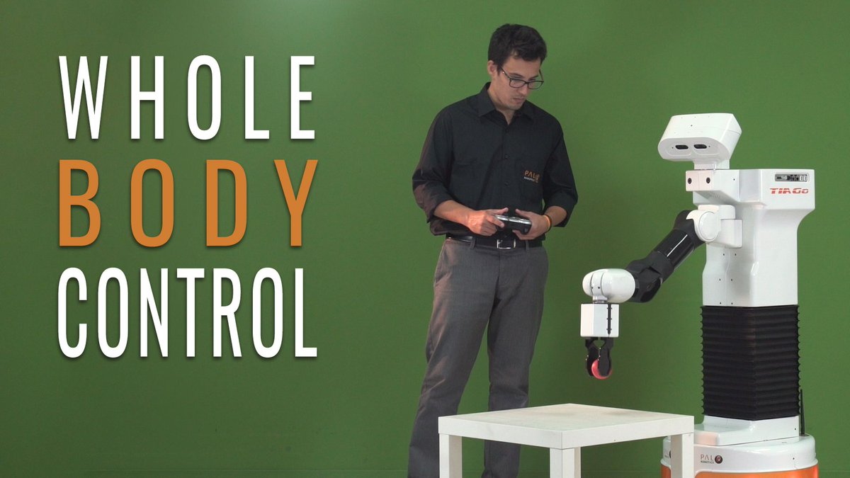 PALRobotics's tweet image. We develop high level #robot apps with our ROS-based customized #WholeBodyControl software [video]: buff.ly/2lUgpue @OSRFoundation