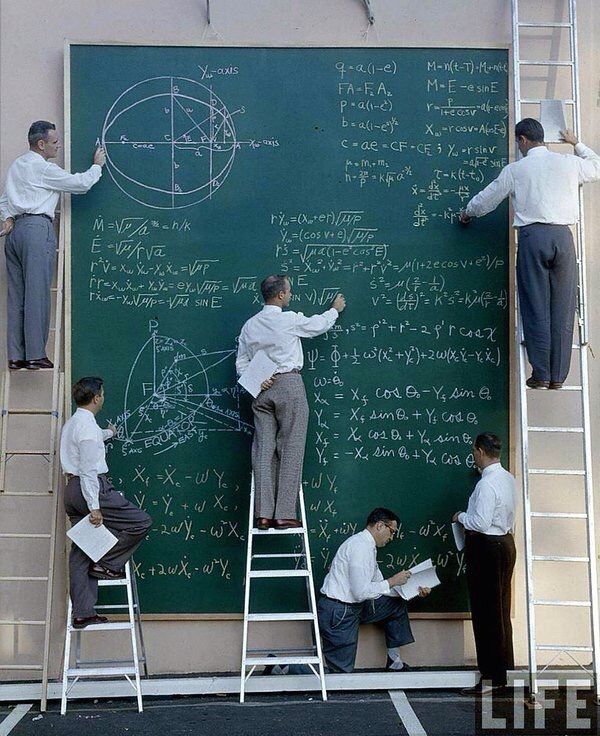 GeotechTips's tweet photo. Una presentación en la @NASA antes de PowerPoint cerca de 1960. https://t.co/llt4Hsto0N