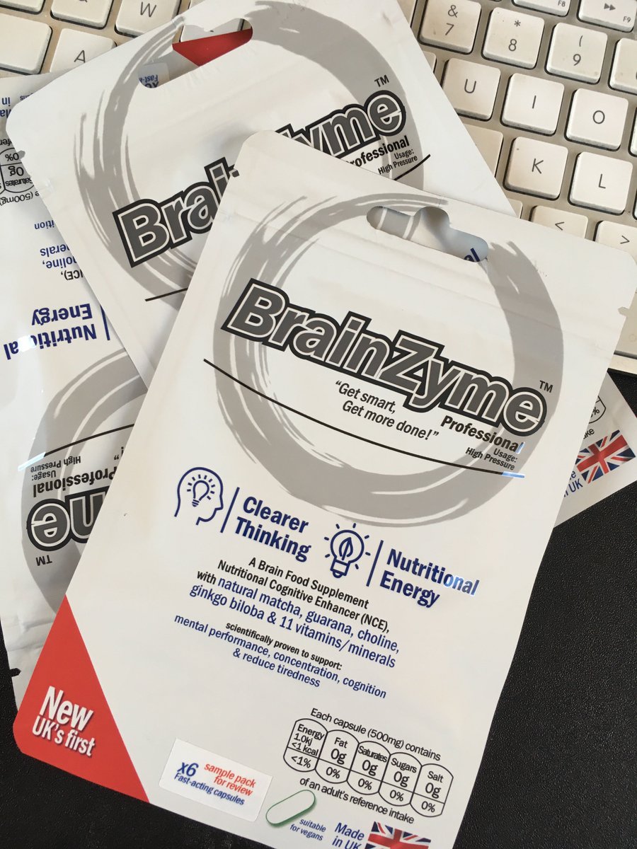 Crazy busy #Monday. Let’s see what these little numbers do! <a href="/BrainZyme/">Brainzyme®</a>