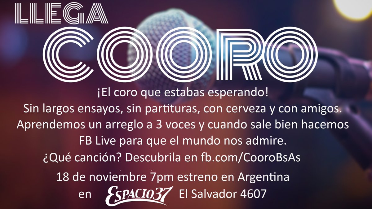 EstudioLiquid's tweet photo. Arranca Cooro! https://t.co/Z55zEHtIlF