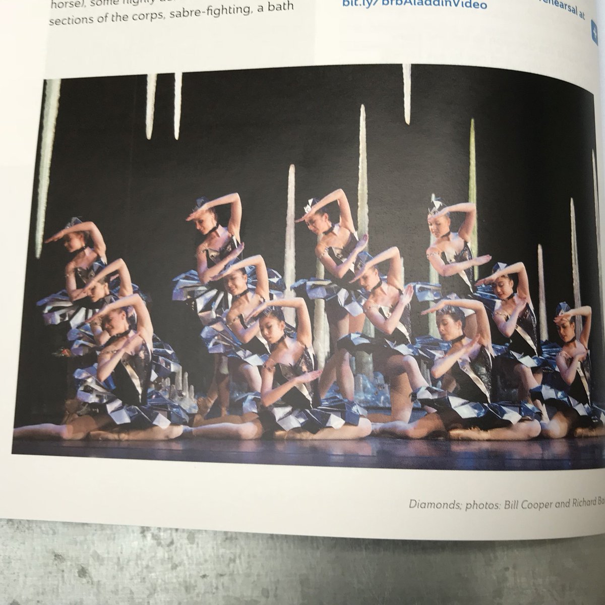 Wasn't expecting so many #diamonds to be dancing at #Alladin <a href="/sadlers_wells/">Sadler's Wells</a> last week! Fabulous costumes and superb dancing!