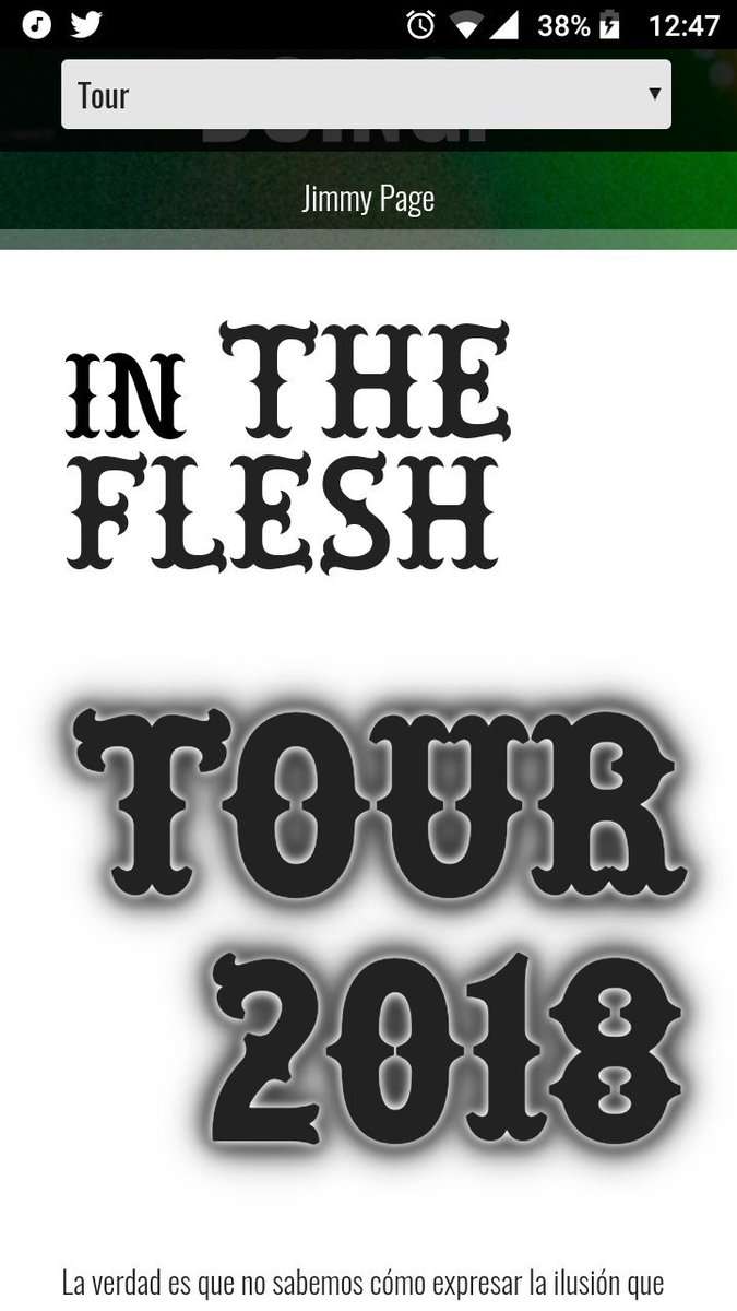 ovejapelirroja's tweet photo. Que estoy hiperventilando hoy por encima de mis posibilidades es un hecho. Aydiosaydiosaydios #TopLider #InTheFleshTour2018 #ParraqueMáximo https://t.co/1pxYA5KcAO