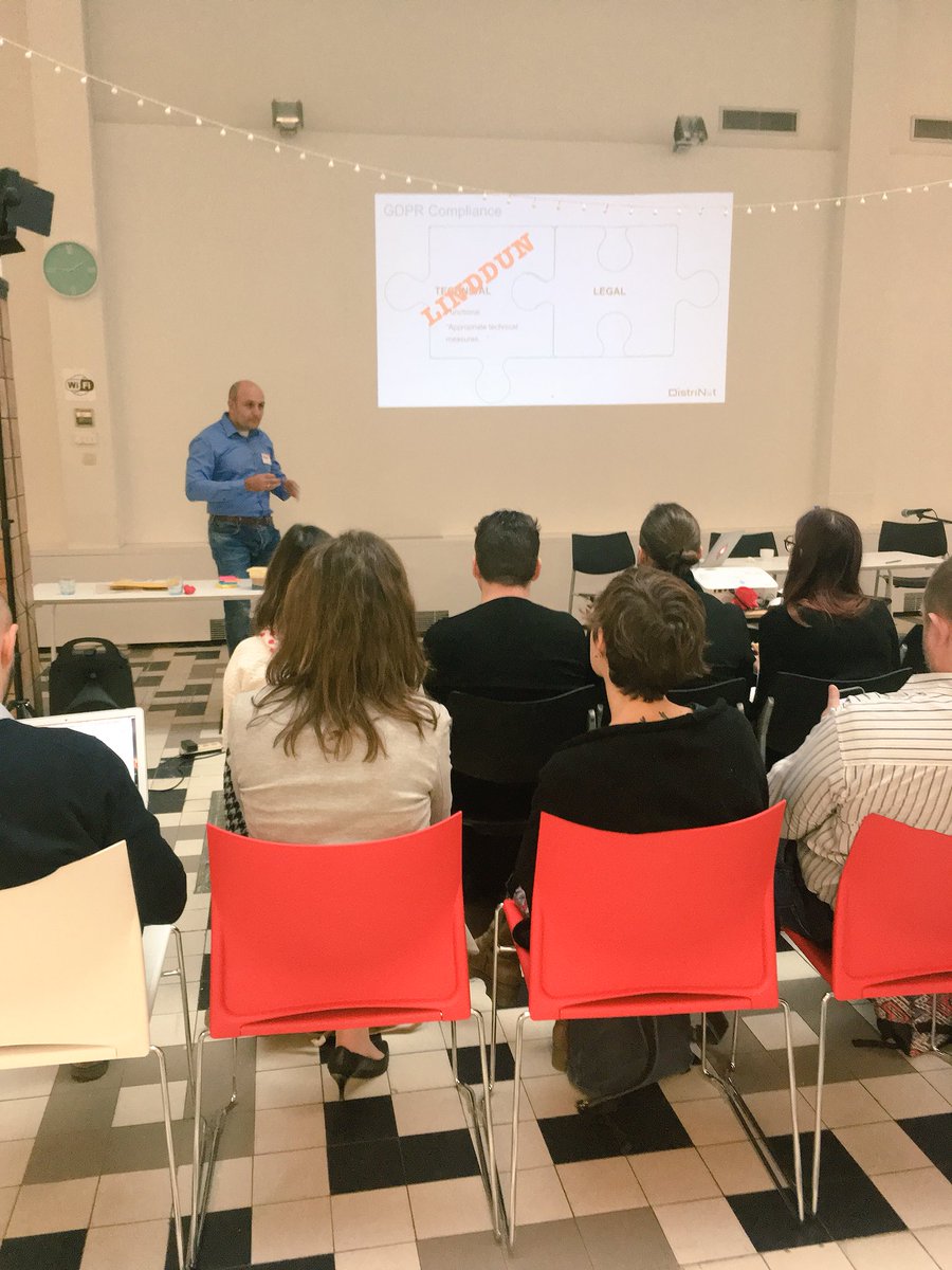 LegalHackersBXL's tweet image. Privacy by design is a cyclical process. Are you ever done securing your house? Same applies to implementing #data #privacy #pbdlab