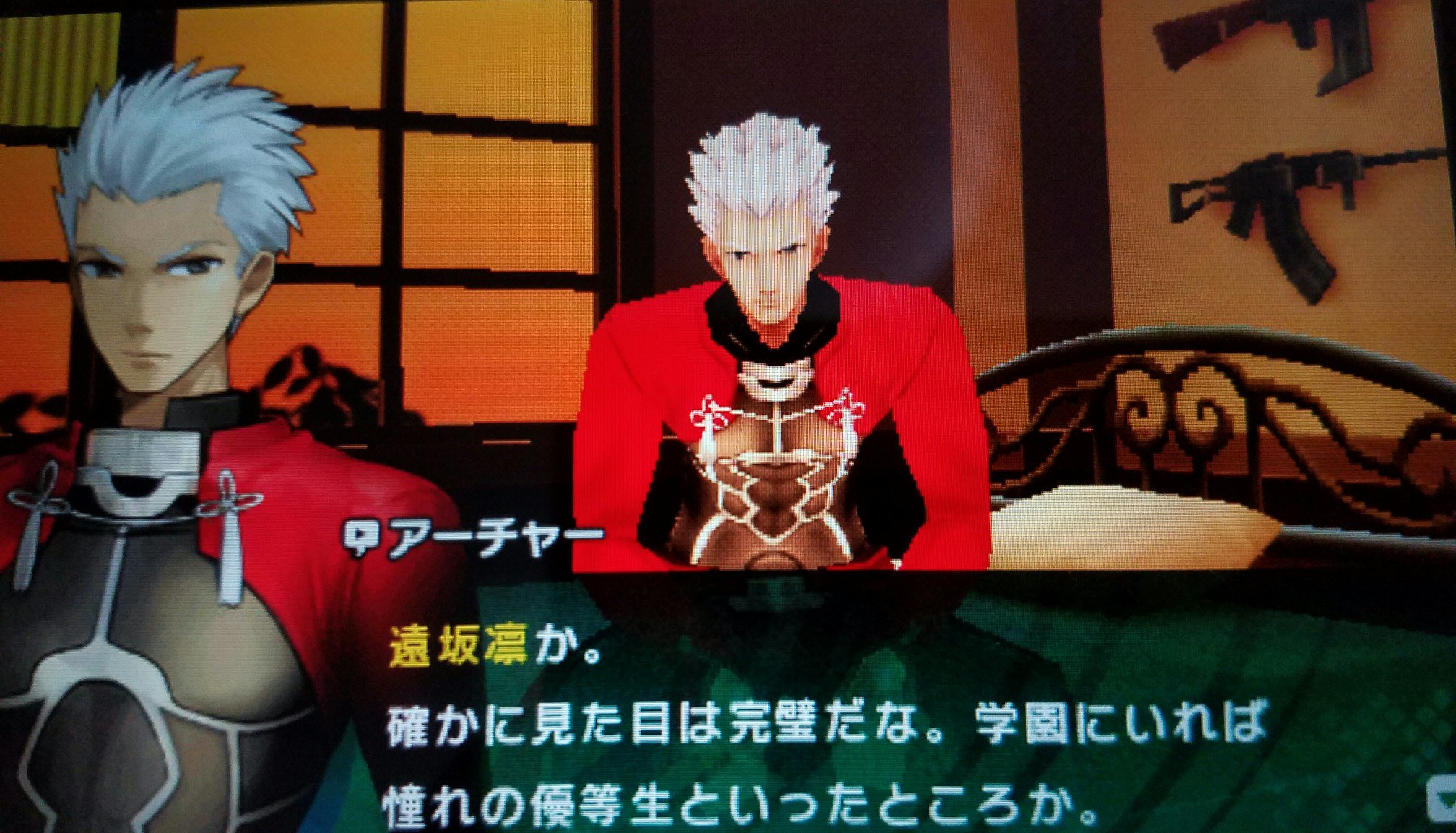 Saya こないだccc触ってて思い出したけど弓凛好きなら弓ルートは男主人公おすすめです アーチャーこんな事を 私個人として と前置きして言いますから是非 すわべフルボイスで言ってくれますからプレイして聞いて是非 ま理解され難いだ