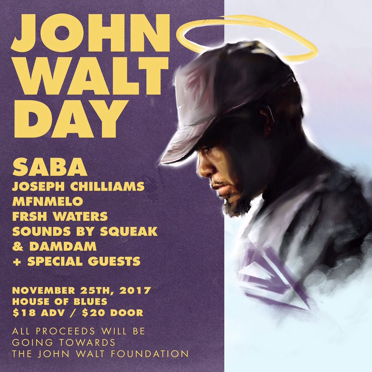PrimeFortune's tweet photo. Chicago! You can still purchase tickets to #JohnWaltDay here; https://t.co/FNuZCUWBrb …

*ALL proceeds go towards the John Walt Foundation [@JohnWaltFo1] https://t.co/M485Z35kZ6