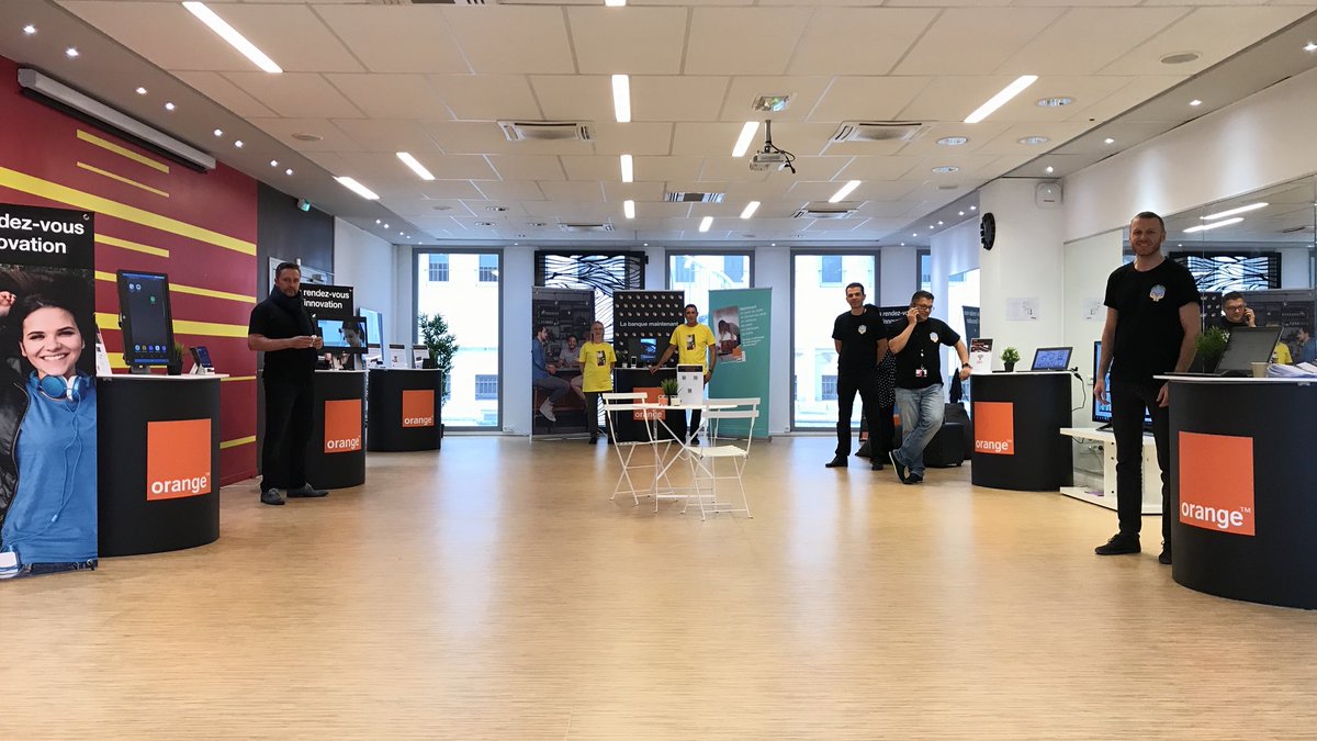 piacentinodan's tweet photo. Les Rdv de l’innovation c’est parti !! Soyez les bienvenus ! #showhello #orangesudest @OrangePACA https://t.co/rbVKtOMfTv
