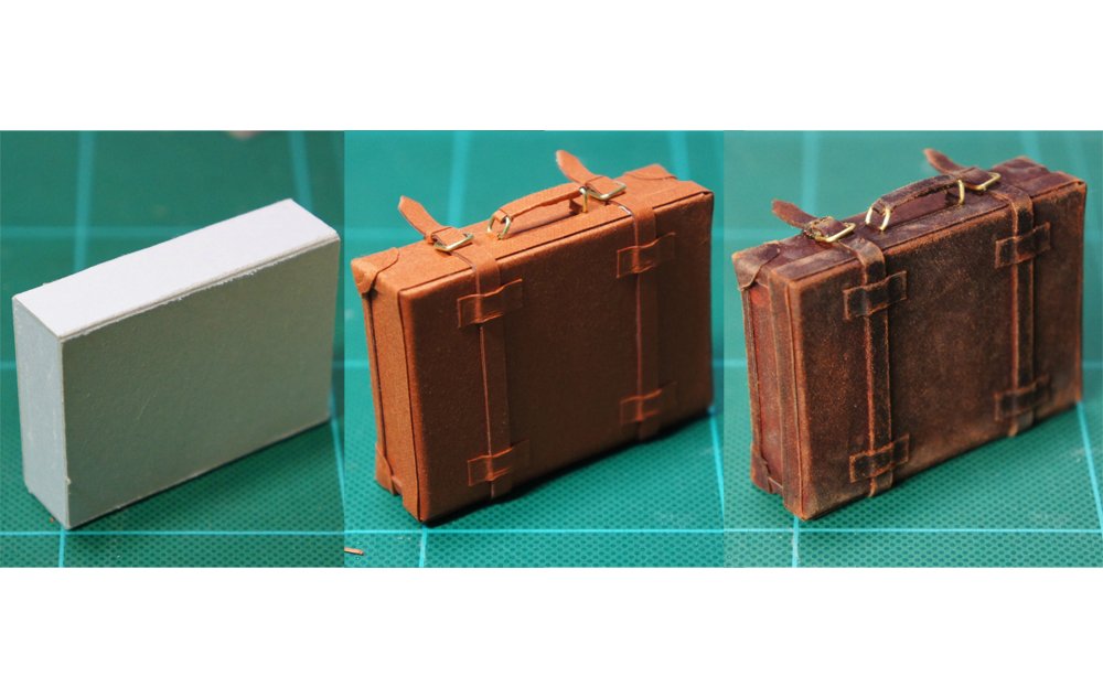 ヤマモト生物模型 ミニチュアの革鞄の作り方 厚紙で土台を作り 茶色の画用紙で形を作る マーカーで色を塗り 蜜蝋ワックスでしっとりした質感を出す 紙やすりでカドをこすると紙の繊維が毛羽立って使い込まれた革の感じが出ます パステルで汚しを入れて ヤマモト生物模型 ミニチュアの革鞄の作り方 厚紙で土台を作り 茶色の画用紙で形を作る マーカーで色を塗り 蜜蝋ワックスでしっとりした質感を出す 紙やすりでカドをこすると紙の繊維が毛羽立って使い込まれた革の感じが出ます パステルで汚しを入れて