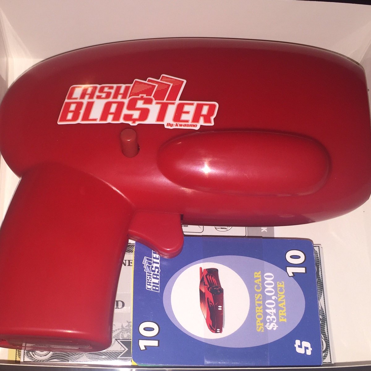 thecashblaster's tweet photo. The Cash Blaster is now shipping a small supply, preorder now#cashblaster https://t.co/RZyzUmjZcl