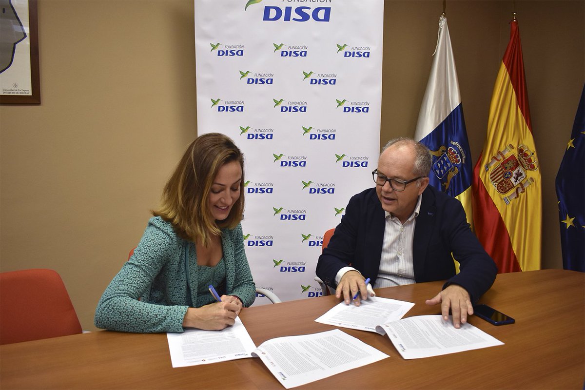 fg_ull's tweet photo. La Fundación Disa y la ULL renuevan su compromiso con el empleo de jóvenes con titulación con #DisaEmplea -
https://t.co/WNL6cpEeVt https://t.co/izHLeYCfjE