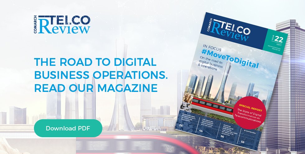 Comarch_Comms's tweet photo. Get familiar with #5G #SDN #NFV #omnichannel #CustomerExperience trends with #TelcoReview and make up your own mind! https://t.co/Sw7kX304us https://t.co/j94stTT1pa