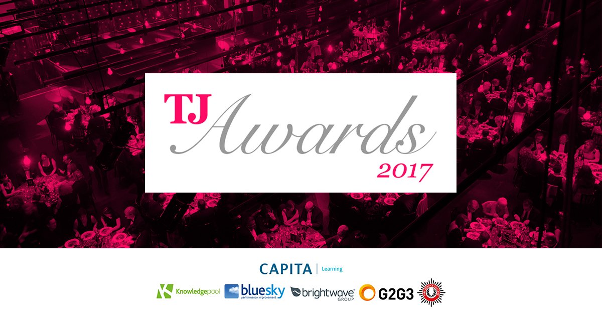 Training Journal Awards are only a month away &amp; we're delighted to be the headline sponsor! Good luck to all finalists! <a href="/TrainingJournal/">TJ - for trainers, managers and leaders</a>