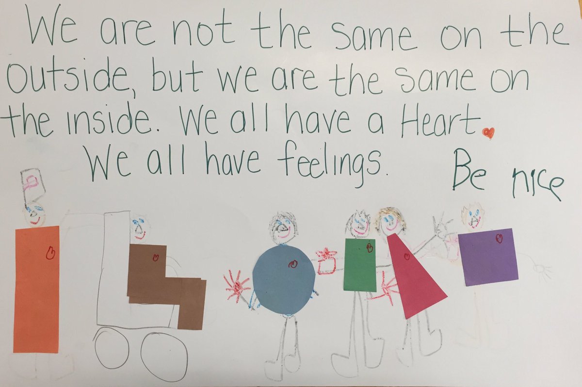 KeystoneCentral's tweet photo. #KeystoneCares Nov. - Inclusion+Diversity=NOBullying poster contest winner: Cooper Litz, 1stgr. DickeyElem. #BeNice https://t.co/YWf2vt1Z7J
