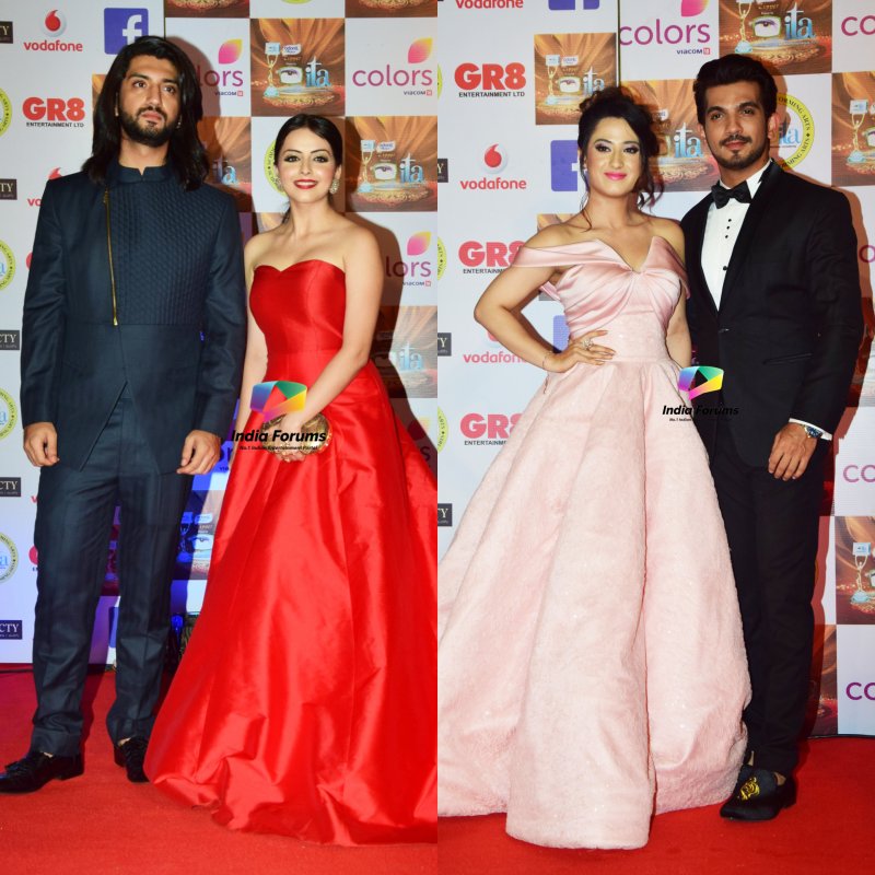 indiaforums's tweet photo. #ITA2017.
When these On-Screen Couples SIZZLED on the Red Carpet❤️
VOTE for your #OnScreenCoupleGoals😍

RT- #GauriOmkaara
Fav- #AarohiDeep https://t.co/47ZAF6qLFa
