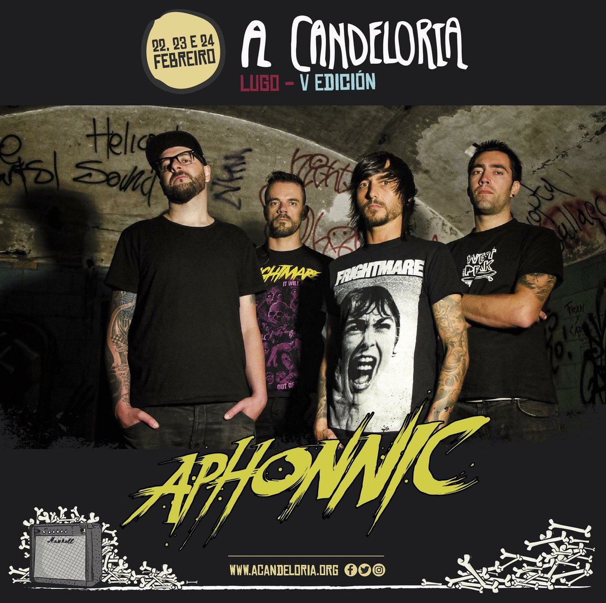 Este ano estaremos no festival <a href="/ACandeloria/">A Candeloria Lugo</a> , moitísimas gañas 😍😘✊🏻