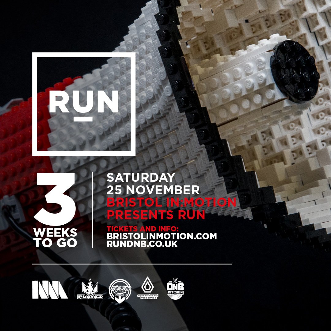 rundnbuk's tweet image. Less than 3 weeks to go! ⏰
RUN x @realplayaz x @LOWDOWNDEEPRECS x @spearheadrecs 

Sat 25 Nov @BristolInMotion 🔊