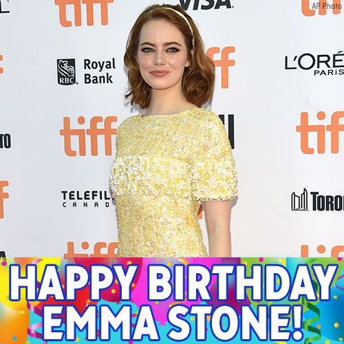 Happy Birthday, Emma Stone! 