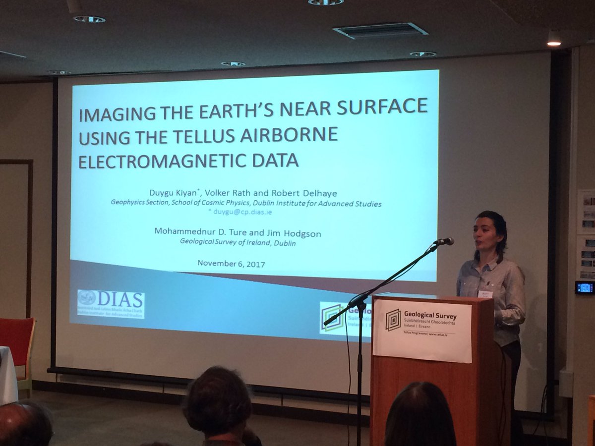 test Twitter Media - Dr. Duygu Kiyan from @dias_geophysics presents research on #tellus airborne EM data. #TellusHalfWay https://t.co/sJh2lkDYh4