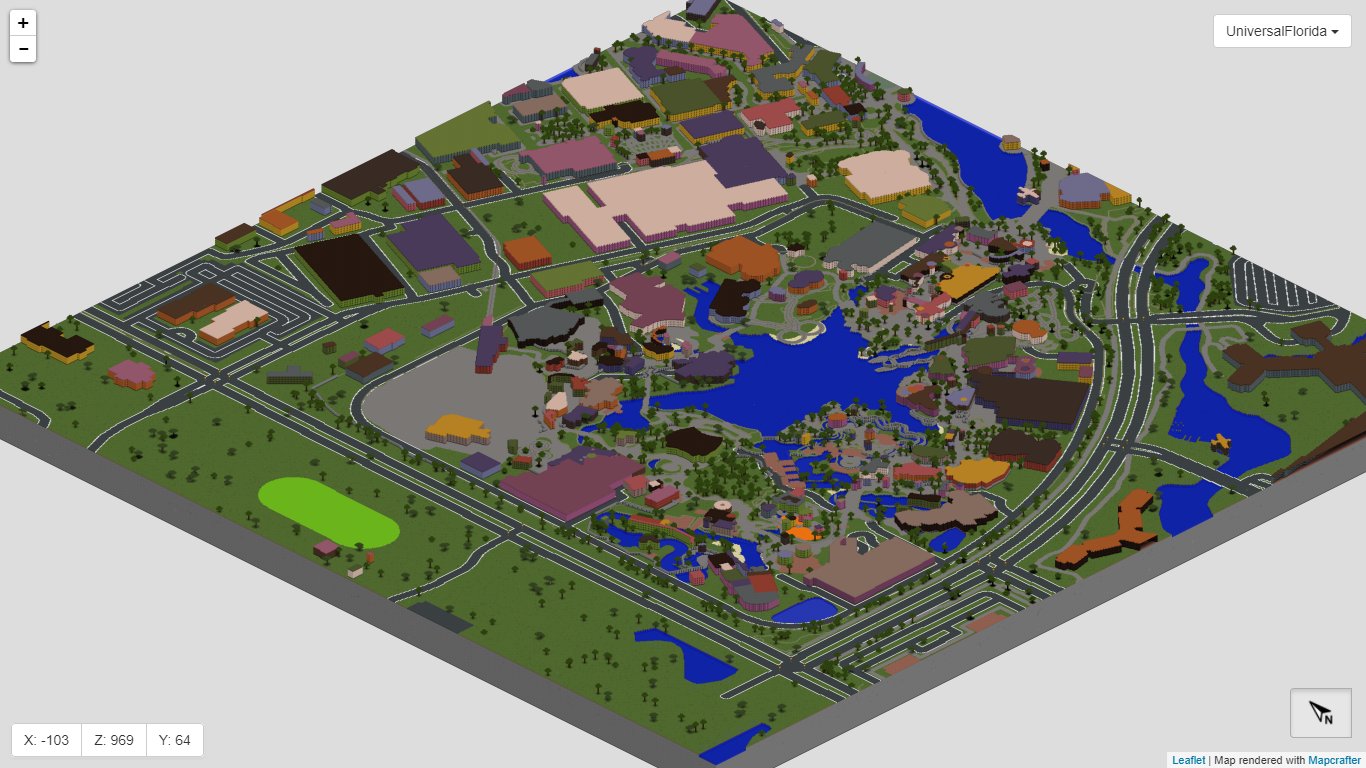 Universal Studios Minecraft Map Geoboxers En Twitter: "Visit #Universalstudios #Florida In #Minecraft. Make  Your Own Map From #Openstreetmap With: Https://T.co/P6Bfyzs8Cl #Orlando  #Opendata #Gis Https://T.co/Pqvetps1Pt" / Twitter