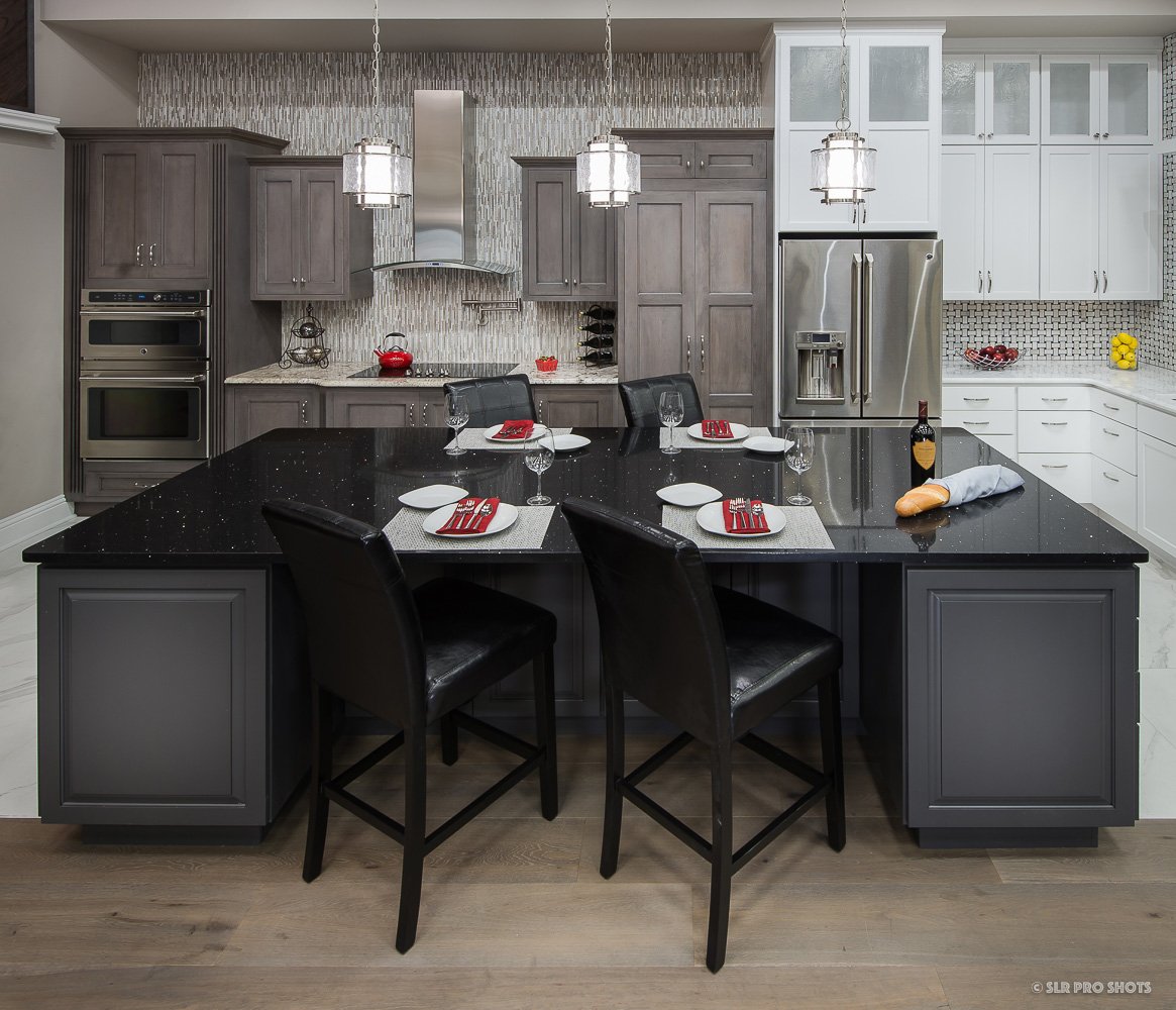 Barry Neal Carpets new design studio with StarMark Cabinetry is both fascinating and trendy! #starmarkcabinetry