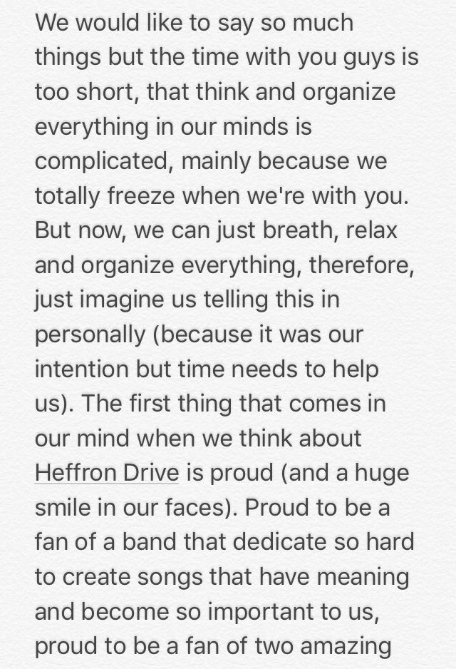 Heffron Drive Brasil tweet media