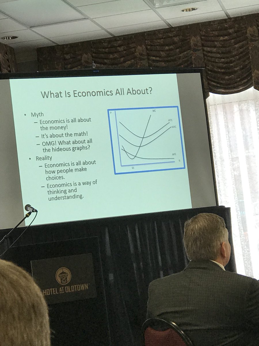 KaseyMillar1's tweet photo. Time to debunk the myth about what economics is all about!! #KSS2017 I LOVE teaching economics!! https://t.co/KCcv7cSUSC