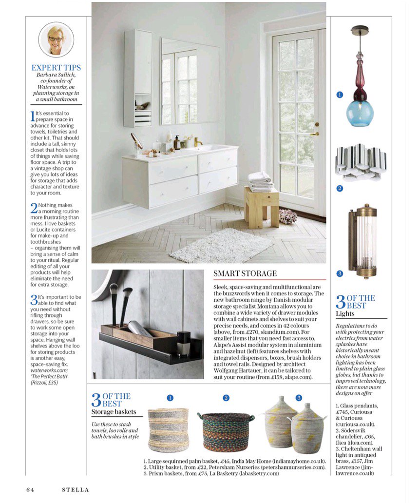 arrow_publicity's tweet photo. Storage for the bathroom from @la_basketry and @Indiamayhome, as chosen by @amybradford76 for @StellaMagazine. Thanks so much Amy! https://t.co/KpIqsW8mwK
