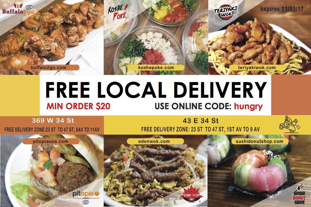 buffalo2go's tweet photo. November Deliveries are FREE!!🍗🍗🤑use online code: hungry #freedelivery #kosherlunch #kosherdinner https://t.co/id00uwxpXx