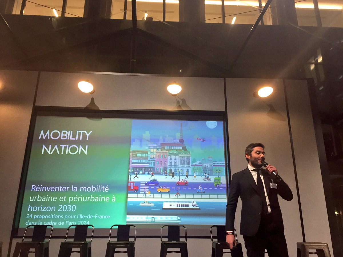 BCGinFrance's tweet photo. L'événement #MobilityNation, ça commence maintenant par une introduction de Joël Hazan Directeur Associé au @BCG #mobilitédufutur #LT https://t.co/jAUNJhz93z