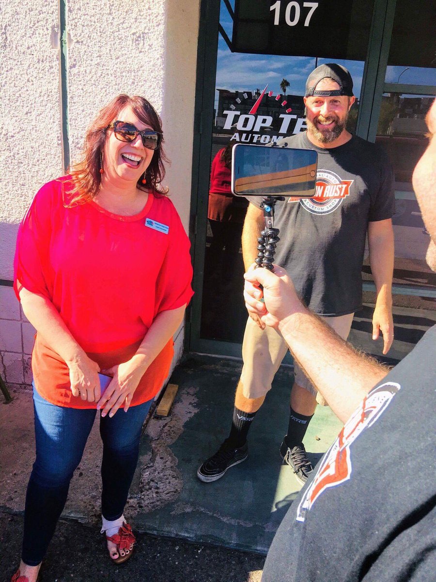 rollinrustauto's tweet photo. Couldn’t have been happier w/turnout for our free car care clinic for Homes for Single Moms! Thx to founder @CaraCz and her team 😊 https://t.co/eSbwY6ODuv