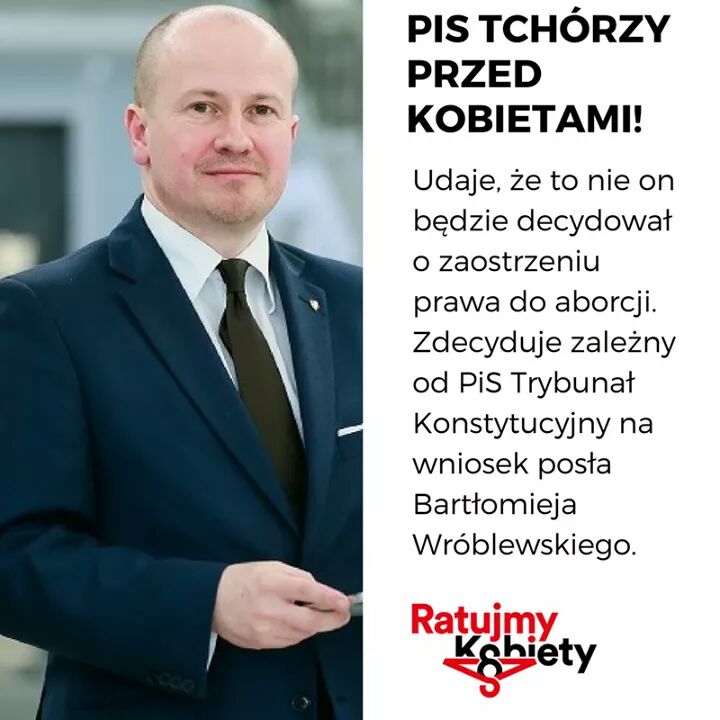 PiS stchórzył przed kobietami i schował się za TK, udając, że kto inny podejmie decyzję: ratujmykobiety.org.pl/pis-stchorzyl-… #RatujmyKobiety