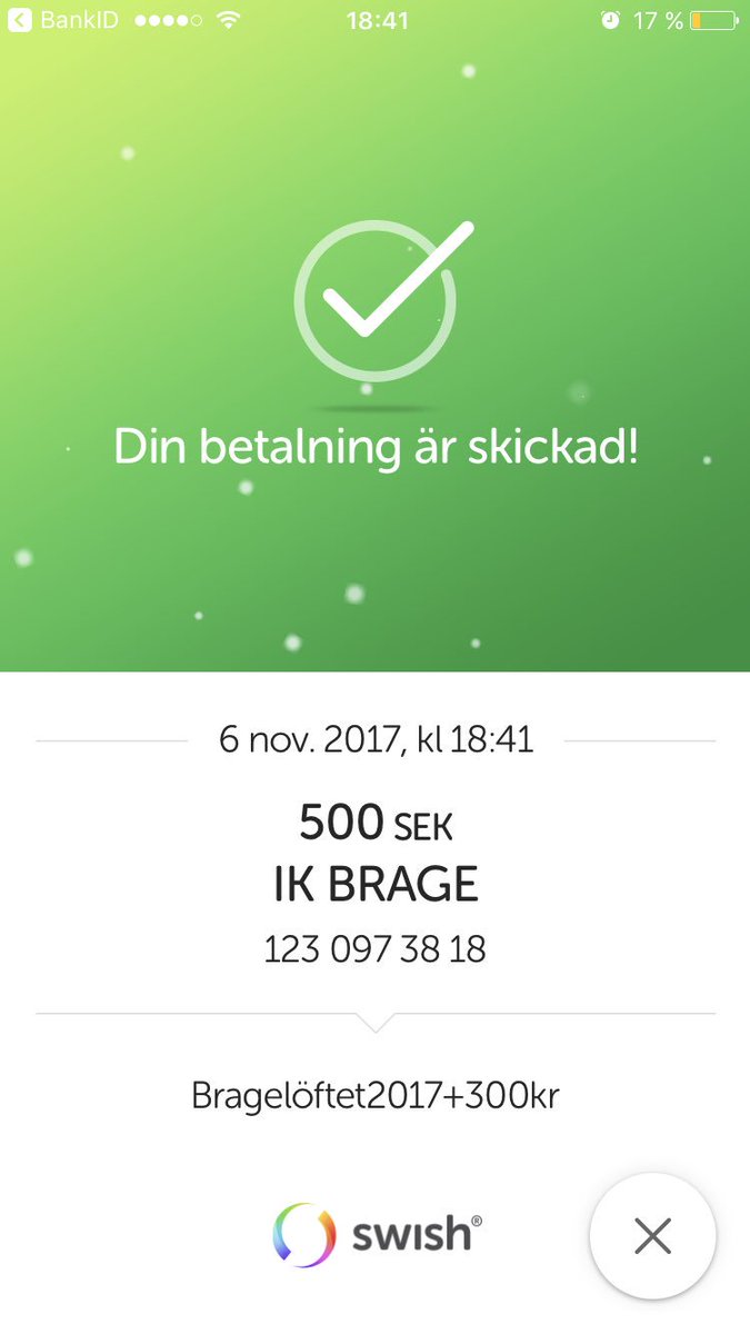 Linus17Linus's tweet image. Fantastisk säsong med avancemang till Superettan. Lägg in en slant du också! #bragelöftet2017