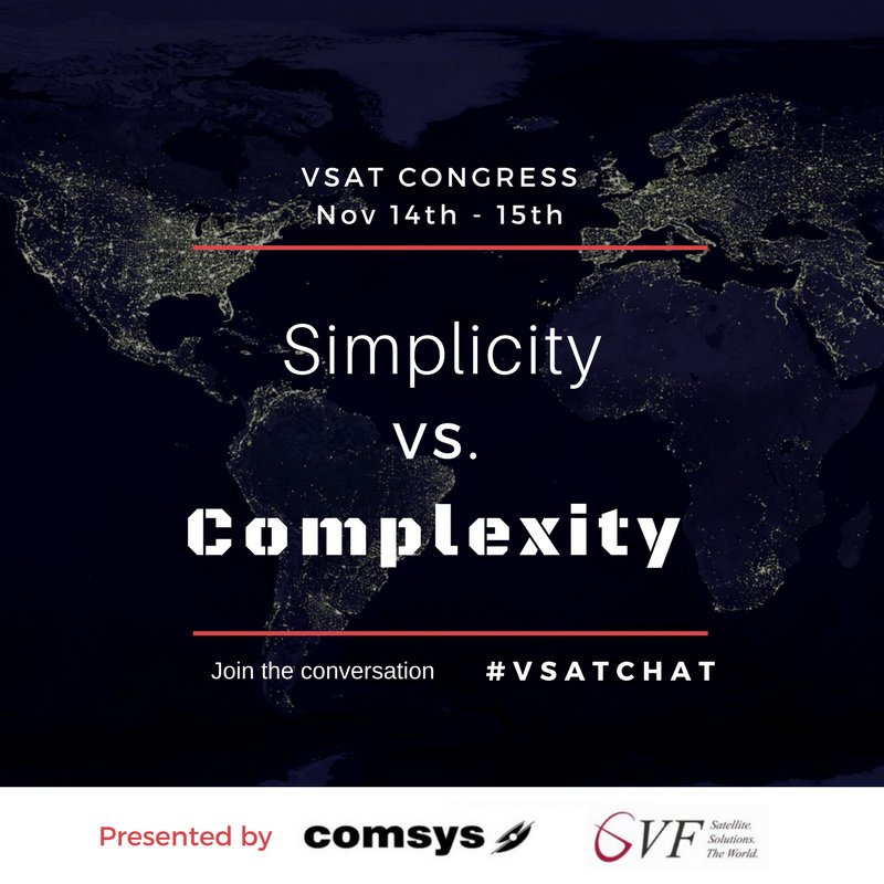 VSATCongress's tweet photo. Switching &amp; hopping now possible w/ beams, satellites, hubs, networks, frequencies &amp;systems.Have we simplified or made it complex? #VSATchat https://t.co/FOMJczVT1P