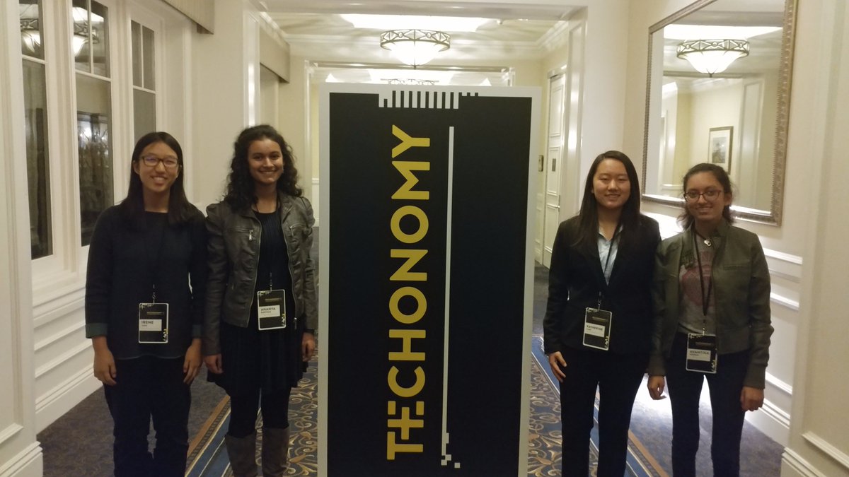 ai4allorg's tweet image. It&apos;s so important to bring young people into conversations happening in tech and #AI. Our alumni had a great time at #techonomy17!